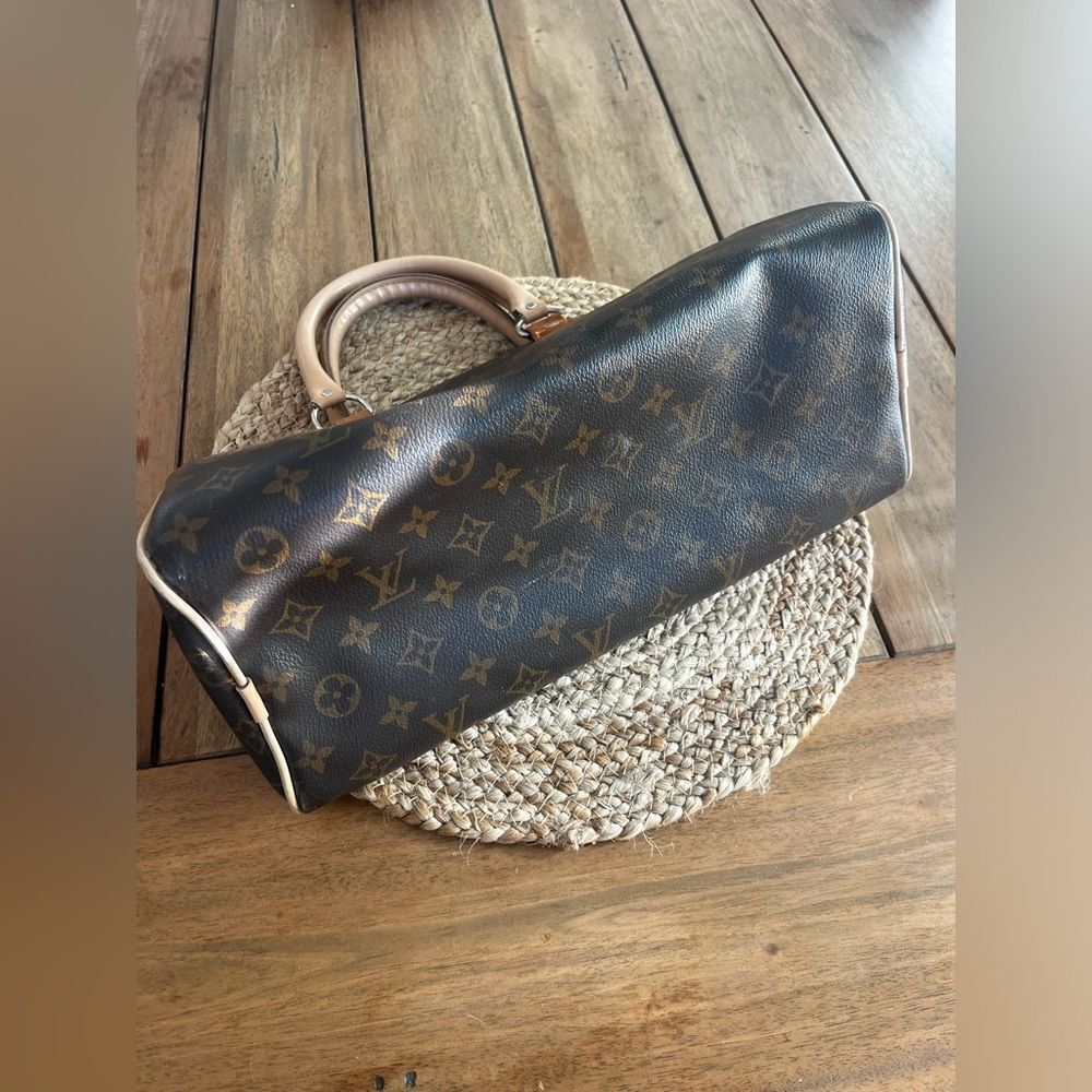 Louis Vuitton Monogram vintage Speedy Bag; 35 cm - Picture 4 of 10